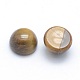 Natural Tiger Eye Cabochons&nbsp;G-P393-R26-6mm-2