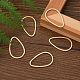 Smooth Surface Alloy Linking Ring&nbsp;PALLOY-S117-166B-5