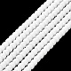 Imitation Jade Glass Beads Strands&nbsp;GLAA-K062-A01-08-2