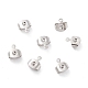 Brass Ear Nuts&nbsp;X-KK-P001-75P-1