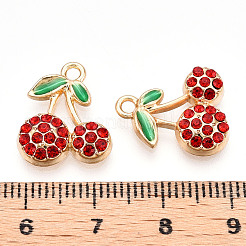 Rack Plating Alloy Pendants&nbsp;FIND-N005-21G-C