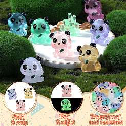 32Pcs 8 Styles Luminous Resin Ornaments&nbsp;AJEW-SZ0002-65