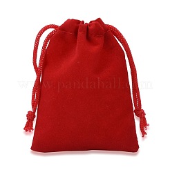 Velvet Cloth Drawstring Bags&nbsp;X-TP-C001-70X90mm-M