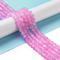 Synthetic Crackle Quartz Bead Strands&nbsp;CCG-K002-8mm-09