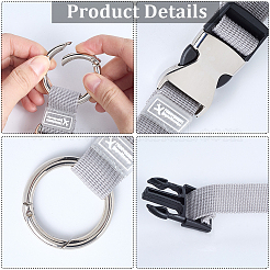 PP Adjustable Luggage Straps&nbsp;AJEW-WH20006-83B