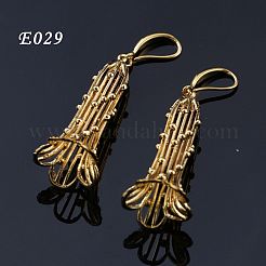 Brass Dangle Earrings&nbsp;FS-WG66CE5-01