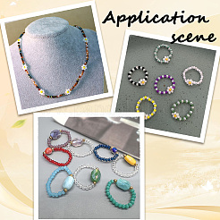 5 Strands Glass Beads Strands&nbsp;LAMP-PA0001-21B