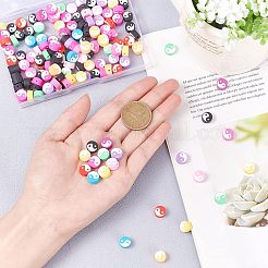 Handmade Polymer Clay Beads Strand&nbsp;CLAY-NB0001-34