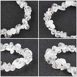 Crystal Chips Stretch Bracelets&nbsp;BJEW-JB01308-07