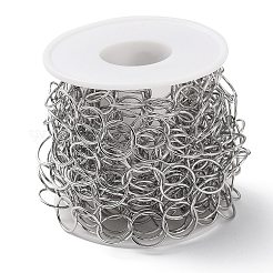 Tarnish Resistant 304 Stainless Steel Rolo Chains&nbsp;CHS-G027-06P