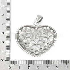 304 Stainless Steel Pendants&nbsp;STAS-F310-12P