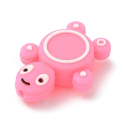 Tortoise Silicone Beads&nbsp;SIL-WH0002-81C