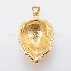 Lion Head 304 Stainless Steel Pendants&nbsp;STAS-O074-11