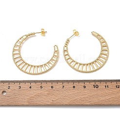 Brass Stud Earrings for Women&nbsp;KK-CBA4112-05G