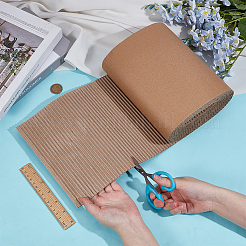 Single Face Corrugated Cardboard Roll for Packing&nbsp;DIY-WH0671-194A-02