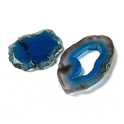 Dyed Mixed Shape Natural Agate Gemstone Big Pendants&nbsp;G-R300-02