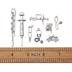 Tibetan Style Zinc Alloy Pendants&nbsp;TIBEP-TA0002-36AS-RS
