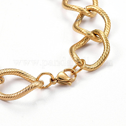 (Jewelry Parties Factory Sale)304 Stainless Steel Stud Earrings & Necklace Jewelry Sets&nbsp;SJEW-L133-08G