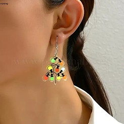 Acrylic Dangle Earrings&nbsp;FS-WGDFB7F-01