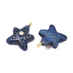 Dyed Natural Lapis Lazuli Pendants&nbsp;G-H353-01G-05