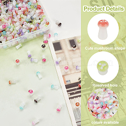 240Pcs 8 Colors Opaque Glass Beads&nbsp;GLAA-OC0001-37