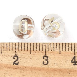 10Pcs Transparency Glass Beads&nbsp;GLAA-Q001-01A