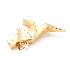 Rack Plating Brass Pendants&nbsp;KK-B052-09G