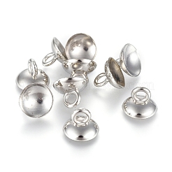 Plastic Bead Cap Pendant Bails&nbsp;KY-K003-02A