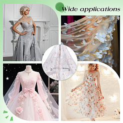 Polyester Mesh Fabric&nbsp;DIY-WH0622-578A