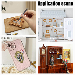 21Pcs 21 Styles Retro Resin Photo Frames&nbsp;AJEW-AR0005-22
