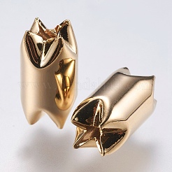 Brass Beads&nbsp;LS-KK-F738-09G-15x8mm