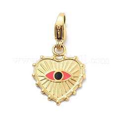 304 Stainless Steel Enamel Pendant Decoration&nbsp;STAS-L283-43G