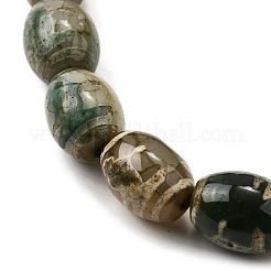 Tibetan Style dZi Beads Strands&nbsp;G-S389-A04