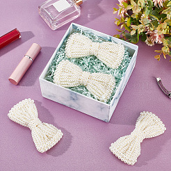 4Pcs Cloth Bowknots Shoe Decorations&nbsp;FIND-NB0003-24