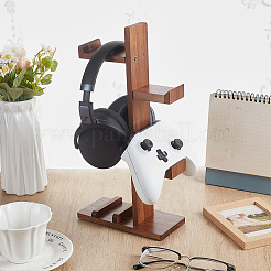 Wood Headset Holder Stands&nbsp;ODIS-WH0038-210