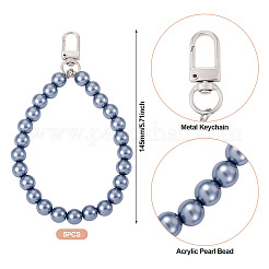 Plastic Beads Pendant Decorations&nbsp;HJEW-TAC0064-04
