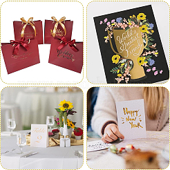 60Sheets 6 Styles PET Stamping Hot Foil Paper&nbsp;DIY-FH0006-10B