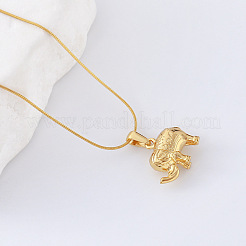 3Pcs European Stainless Steel Animal Elephant Pendant Necklaces for Women&nbsp;UW0184