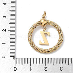 304 Stainless Steel Pendants&nbsp;STAS-D154-01Z-G