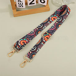 Flower Pattern Nylon Canvas Handbag Webbing Bag Straps&nbsp;PW-WG5C768-05