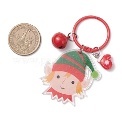 Christmas Acrylic & Resin Pendant Decoration&nbsp;HJEW-JM04303-07