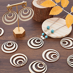 Wood Big Pendants&nbsp;WOOD-WH0024-155A