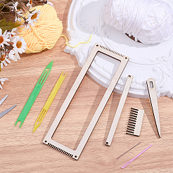 Wood Woven Braiding Disk&nbsp;DIY-WH0591-557A