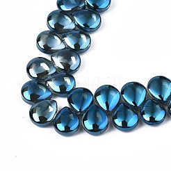 Electroplate Glass Beads Strand&nbsp;X-EGLA-S188-27-C01