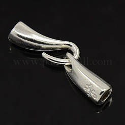 Alloy Hook and Eye Clasps&nbsp;X-KK-H088-S