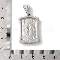 Non-Tarnish 304 Stainless Steel Pendants&nbsp;STAS-Z075-11P