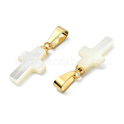 Natural White Shell Pendants&nbsp;PALLOY-JF05487