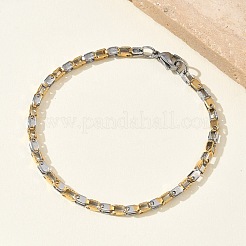 304 Stainless Steel Chain Necklaces & Bracelets Sets&nbsp;SJEW-D091-11GP