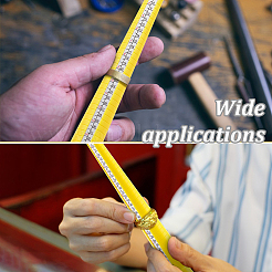 Plastic Ring American Size Sticks&nbsp;TOOL-WH0053-74