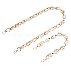 2Pcs 2 Style Resin Bag Handles&nbsp;DIY-GN0001-02A